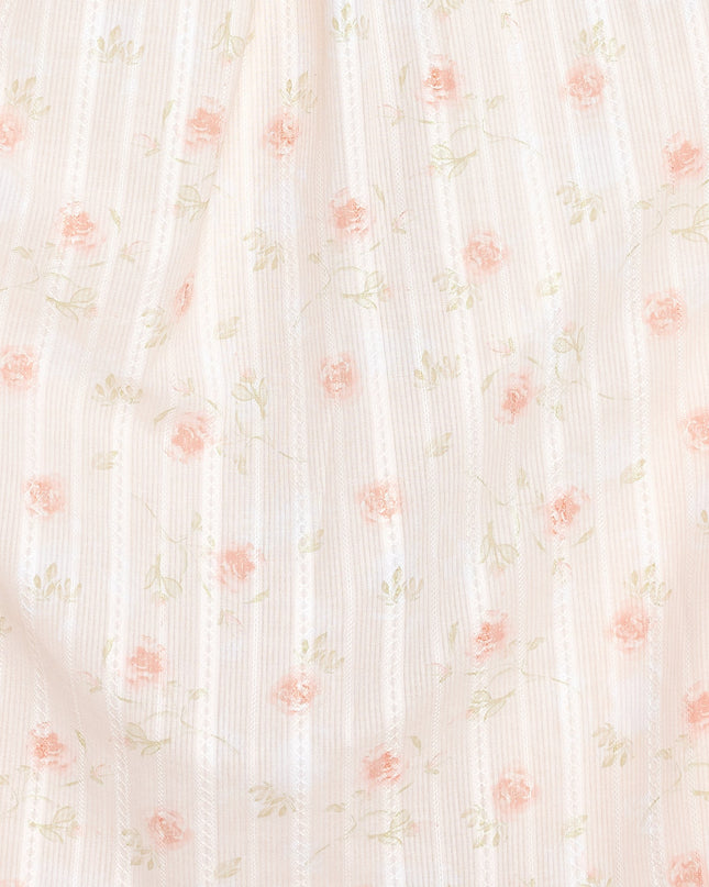 Francine Floral A-Line Midi Formal Dress