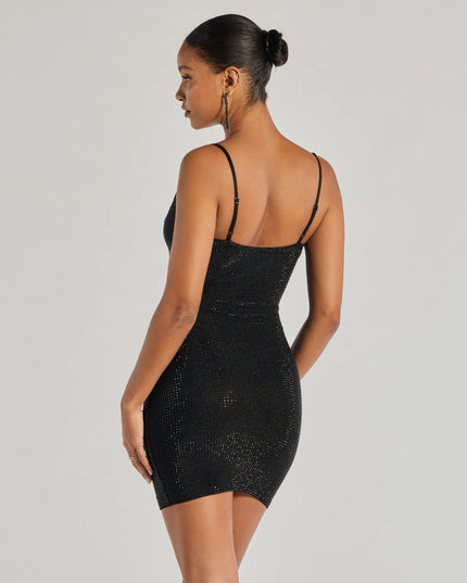 This black prom dress, the Paige Rhinestone Formal Bodycon Mini Dress , features a sleek, floor-length design with trend-forward details that capture the excitement of Prom 2026.