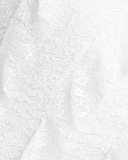 Ellie Ruffled Lace High Slit Formal Dress