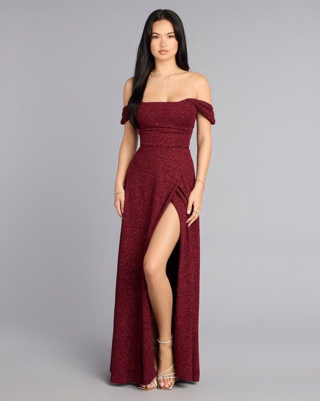 Hope Glitter A-Line Formal Dress