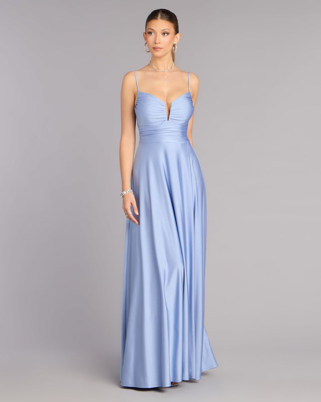 Chantel Low Back A-Line Formal Dress