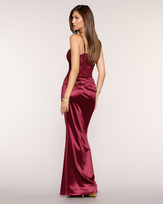 Brynn Rhinestone Corset Mermaid Formal Dress