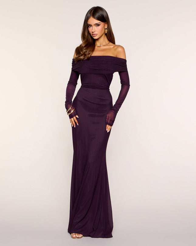 Marleen Long Sleeve Mermaid Formal Dress