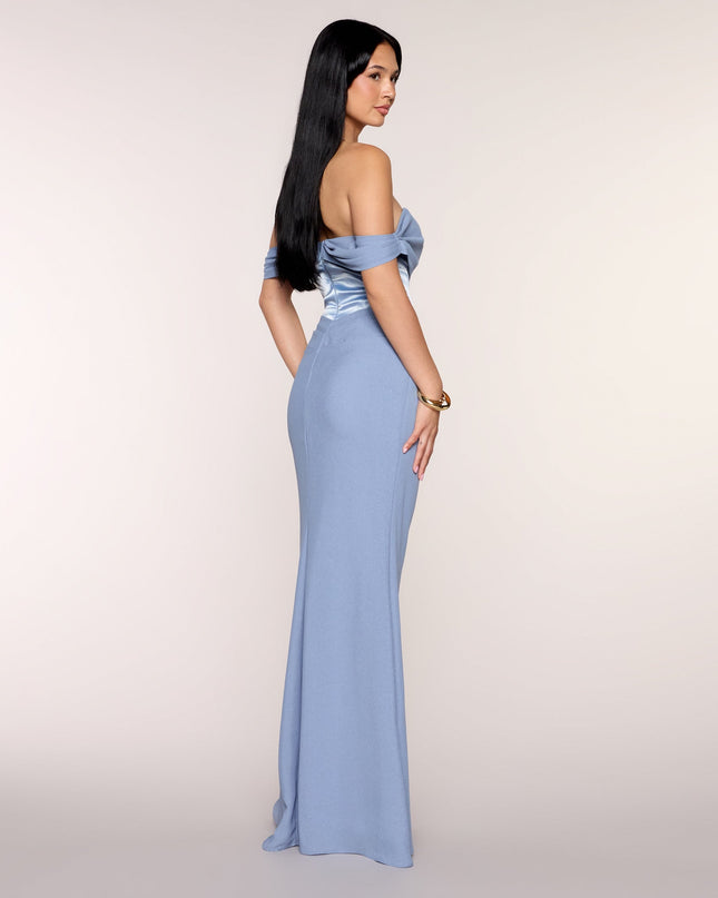Ciara Off-The-Shoulder Formal Dress