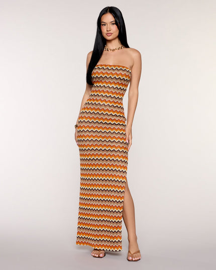 Weekend Away Strapless Maxi Dress