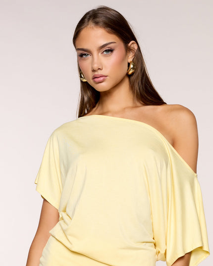 Styled Up Off-Shoulder Mini Dress