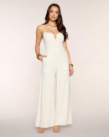 Coast To Cocktails Wide-Leg Jumpsuit
