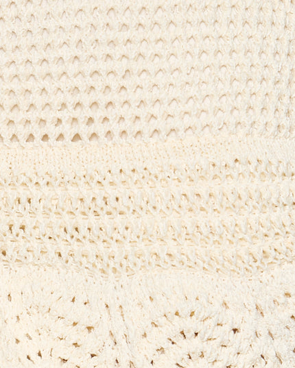 Island Twirl Crochet Mini Skort