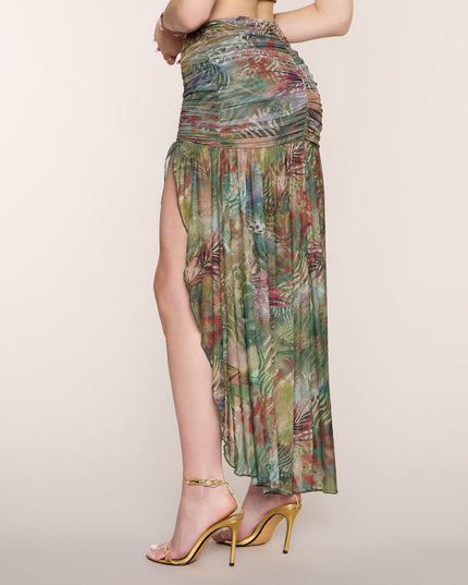 Wild Card Animal Print Maxi Skirt