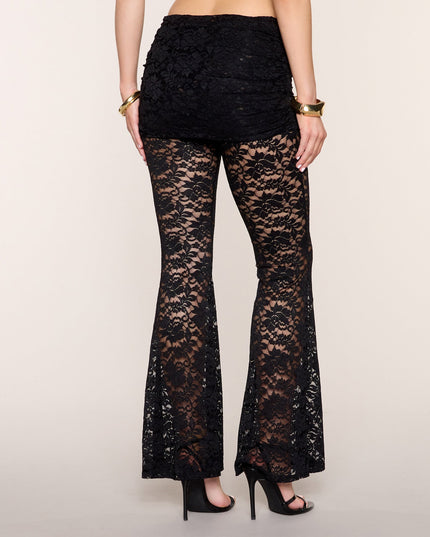 Not Your Angel Flare Lace Pants