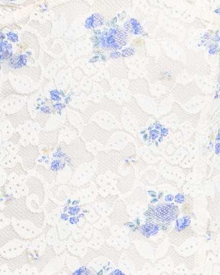 Bluebell Babe Floral Lace Romper