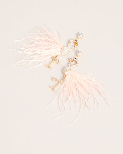Playful Plans Flamingo Earrings