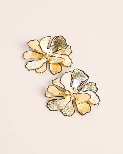 Petal Drama Floral Earrings
