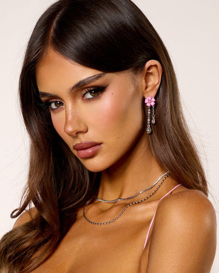 Pretty Please Flower Earrings