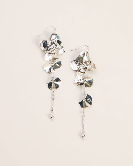 Petal Theory Floral Drop Earrings