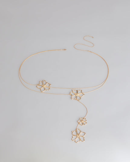 Daisy Drip Flower Belly Chain