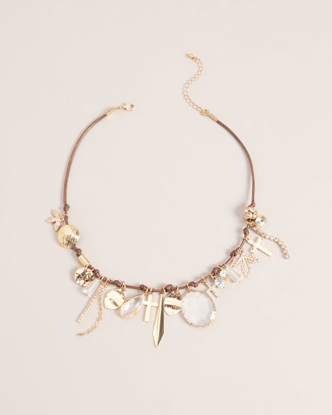 Collected Charms Cord Necklace