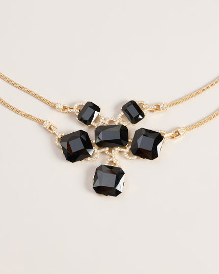 Cut Above Statement Rhinestone Choker Necklace
