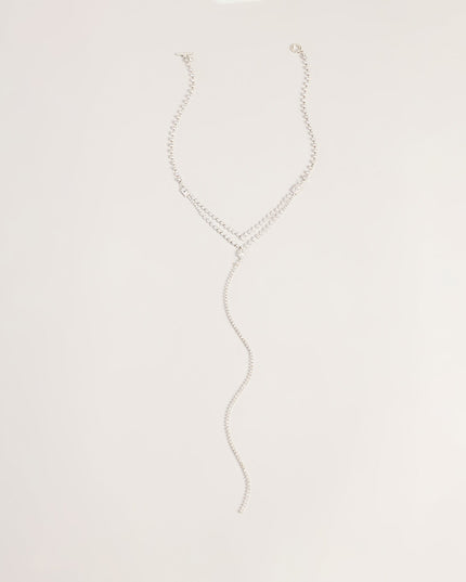 Refined Radiance Rhinestone Necklace