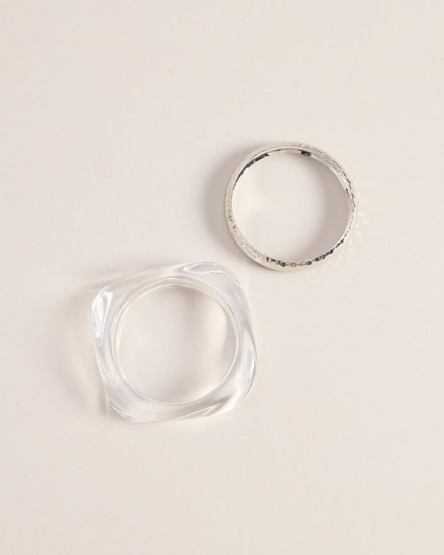 Stacked The Odds Bangle Set