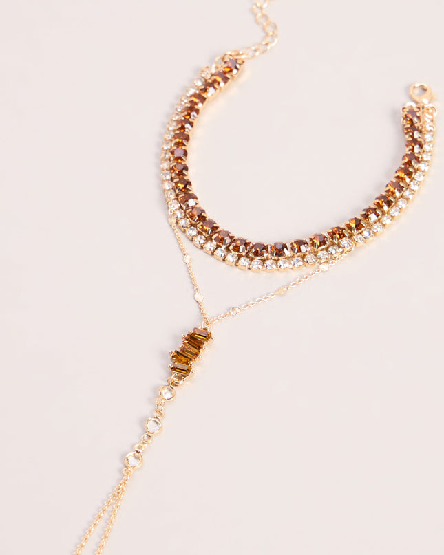 Chic Upgrade Stone Hand Chain