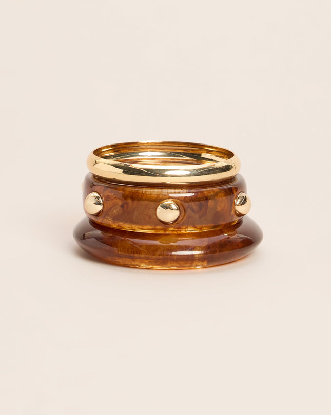 Stacked Intentions Bangle Bracelet Set