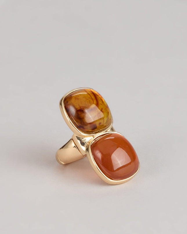 Caught Your Eye Statement Stone Stretch Ring