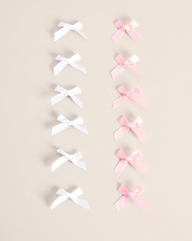 Bow Mood Mini Hair Clip Set