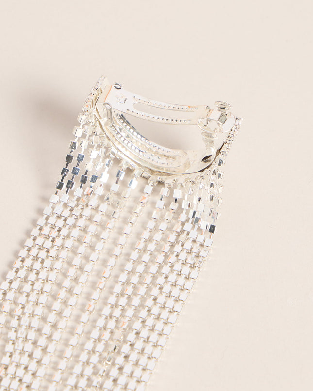 Sparkling Rhinestone Ponytail Hair Clip