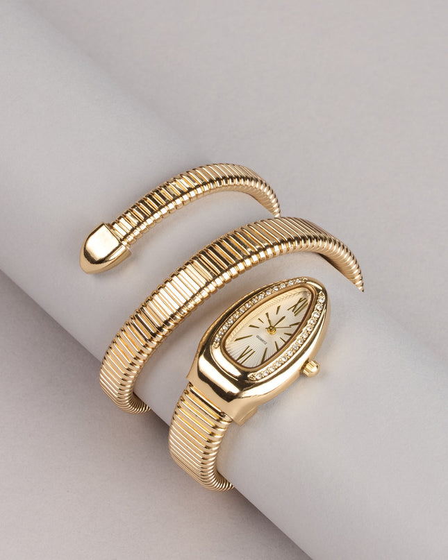 Wrapped In Time Coil Watch