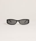 No Small Talk Oval Sunglasses