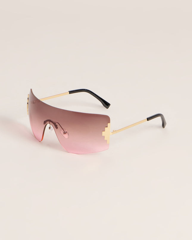 Caught In Frame Shield Sunglasses