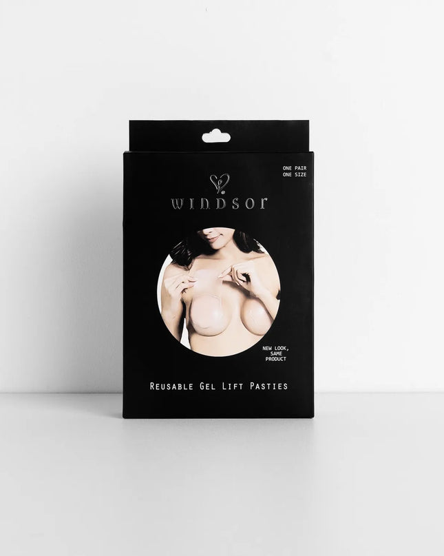 Reusable Gel Lift Pasties, a trendy natural addition to women's going-out outfits, is ideal for formalwear, chic GNO attire, or going-out looks that keep you feeling cofident and stylish!