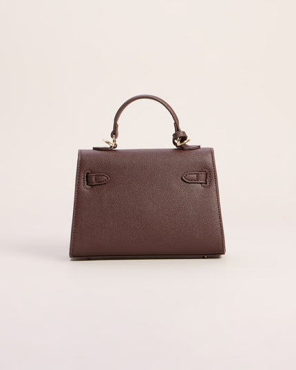 Little Luxe Twist Lock Mini Satchel Bag