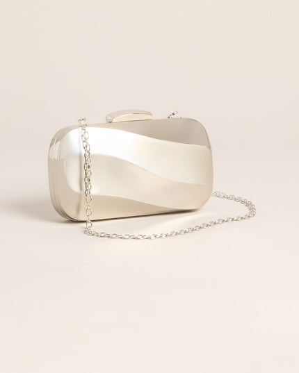 Midnight Reservation Box Clutch