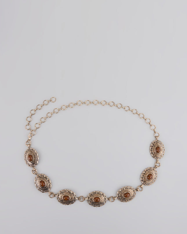 Southern Wind Statement Concho Chain Belt