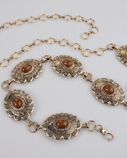Southern Wind Statement Concho Chain Belt