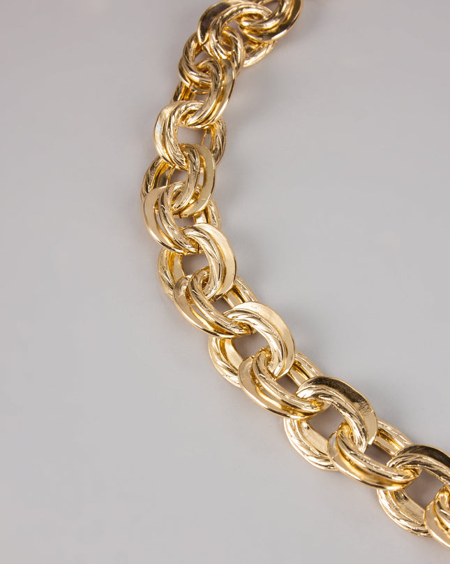 Statement Mode Chunky Chain Belt