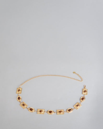 Western Edge Concho Chain Belt