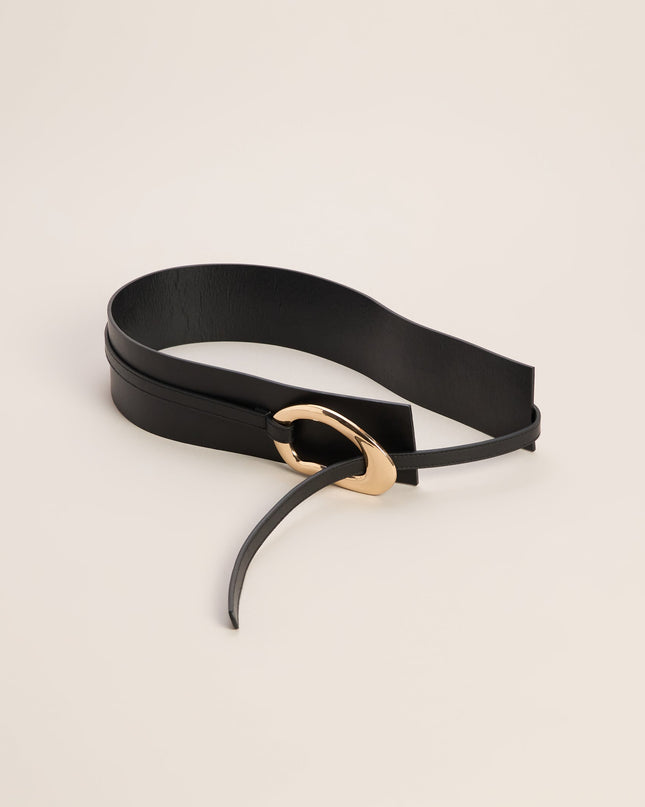 Chic Definition Double-Strap Faux Leather Belt