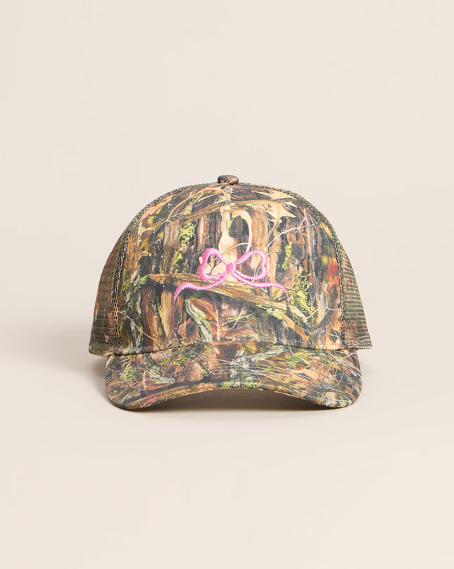 Camo Crush Bow Trucker Hat