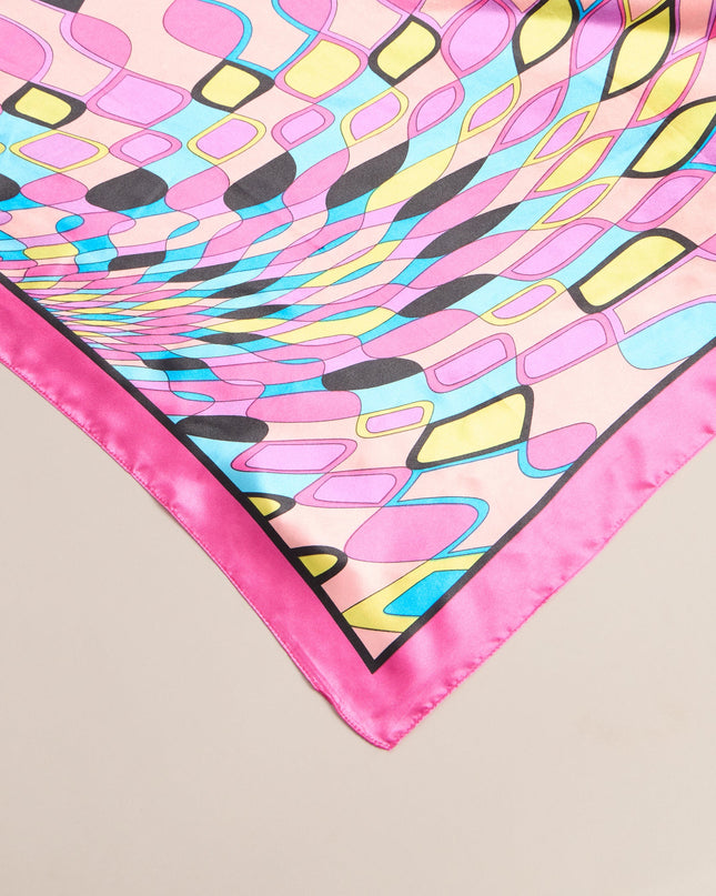 Color Outside The Lines Satin Scarf