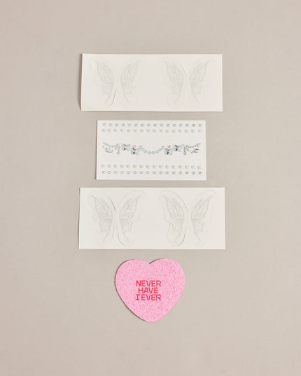 Starry Eyed Gem Stickers And Face Tattoos Set