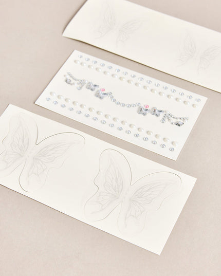 Starry Eyed Gem Stickers And Face Tattoos Set