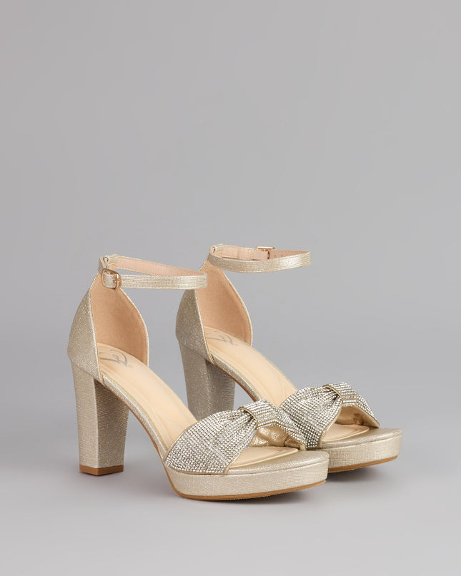 Starlight Charm Glitter Platform Heels