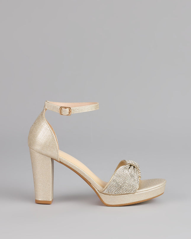 Starlight Charm Glitter Platform Heels