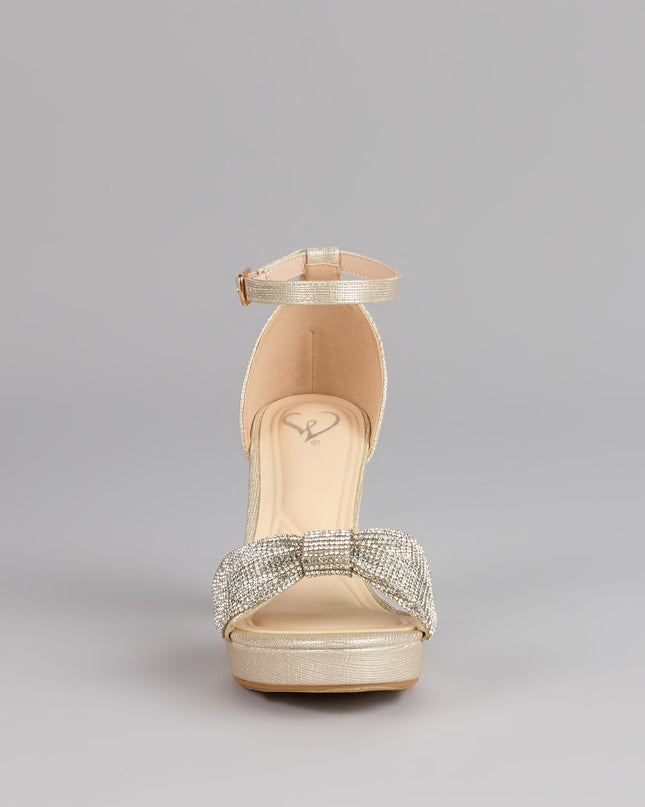 Starlight Charm Glitter Platform Heels