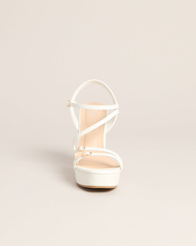 Soft Glam Steps Platform Block Heels