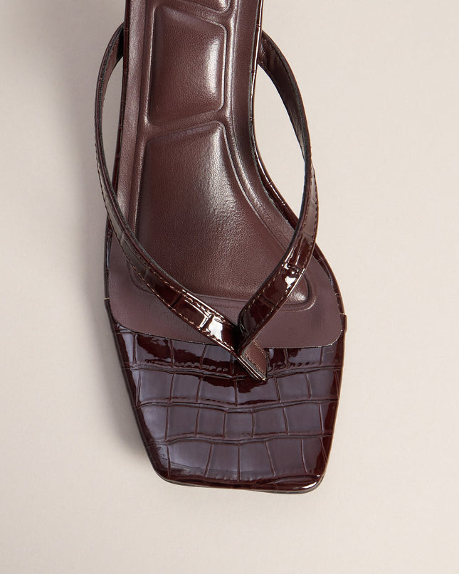 Chic On Repeat Thong Stiletto Heels
