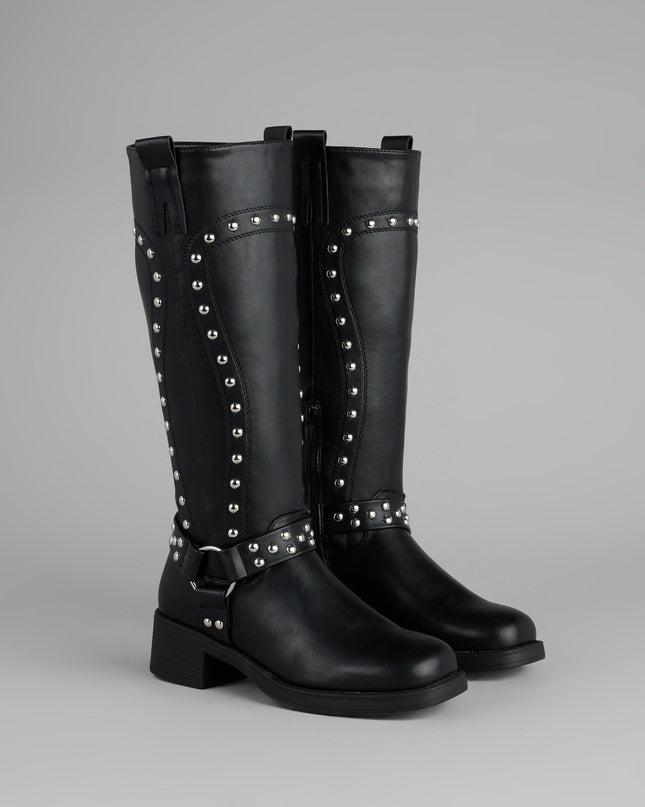 Street Ready Studded Moto Boots